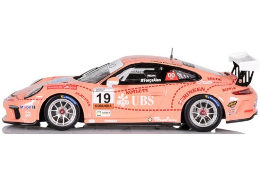 1/43 PORSCHE 911 GT3 CUP N°19 Porsche Carrera Cup Brésil 2018 PORSCHE