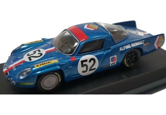 1/43 ALPINE RENAULT A210 N°52 Le Mans 1968 ALPINE
