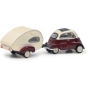 1/87 BMW Isetta + Caravane BMW