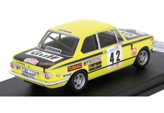 1/43 BMW 2002 N°42 Rallye Portugal 1973 BMW