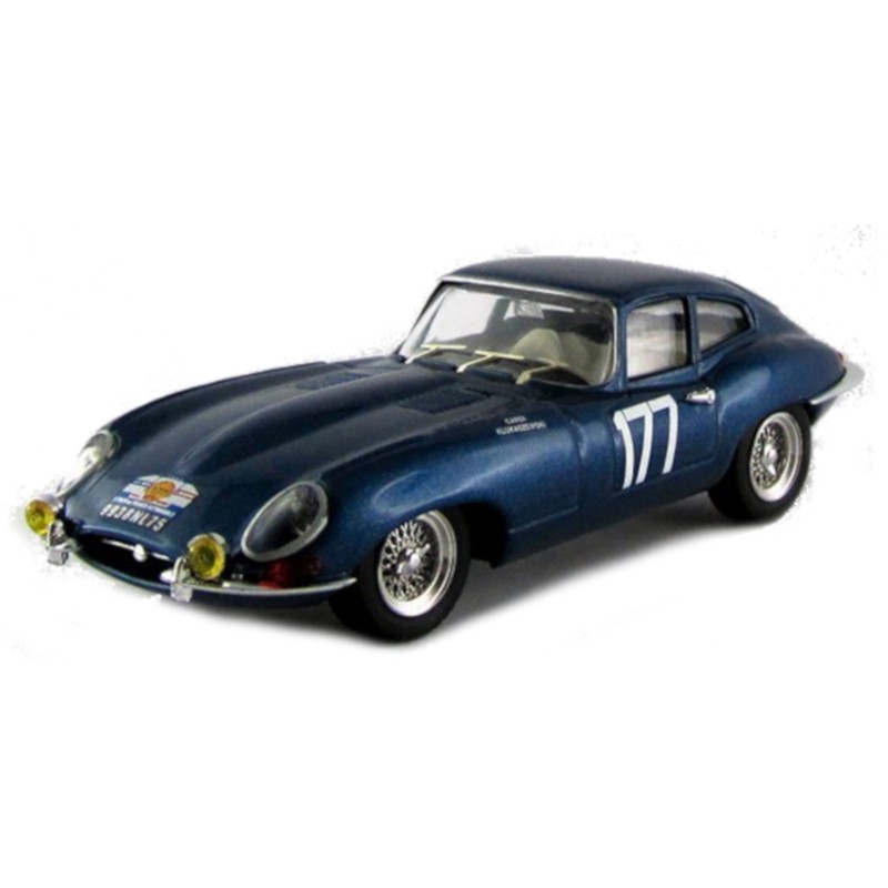 1/43 JAGUAR Type E N°177 Tour de France 1963 JAGUAR