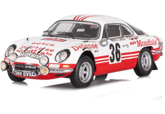 1/43 ALPINE A110 N°36 Monte Carlo 1973 ALPINE