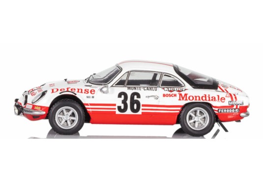 1/43 ALPINE A110 N°36 Monte Carlo 1973 ALPINE