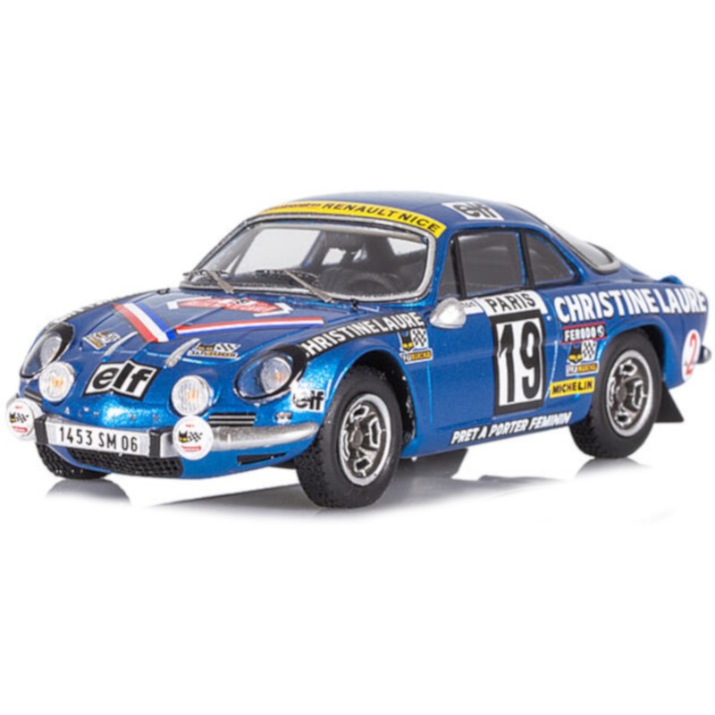 Miniature 1/43 ALPINE A110 N°42 Monte Carlo 2021 I RS Automobiles