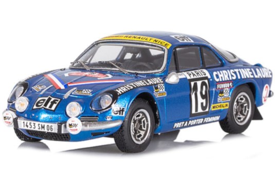 1/43 ALPINE A110 N°19 Monte Carlo 1976 ALPINE