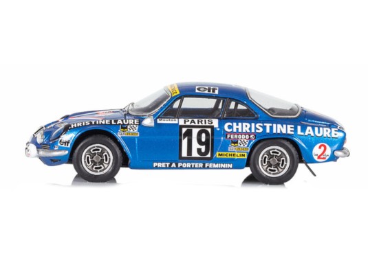 1/43 ALPINE A110 N°19 Monte Carlo 1976 ALPINE