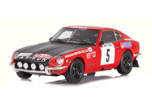 1/43 DATSUN 240 Z N°5 Monte Carlo 1972 DATSUN