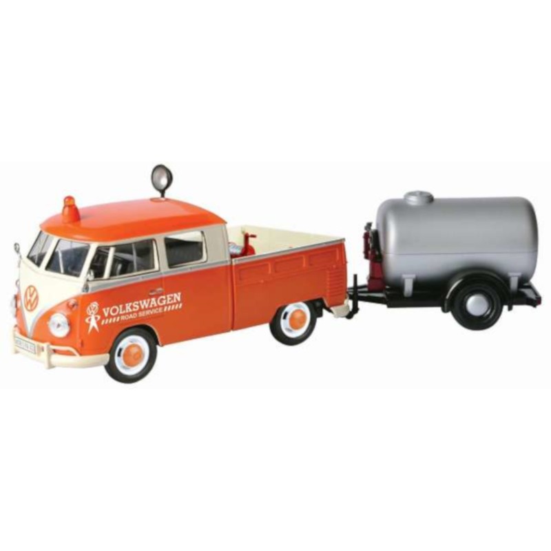 1/24 VOLKSWAGEN Combi T1 + Remorque citerne "Road Service" VOLKSWAGEN