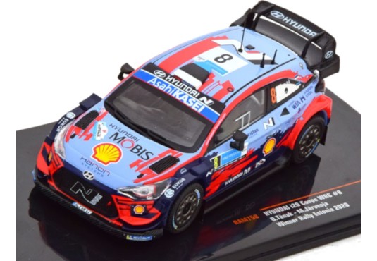 1/43 HYUNDAI I20 WRC N°8 Rallye Estonie 2020 HYUNDAI