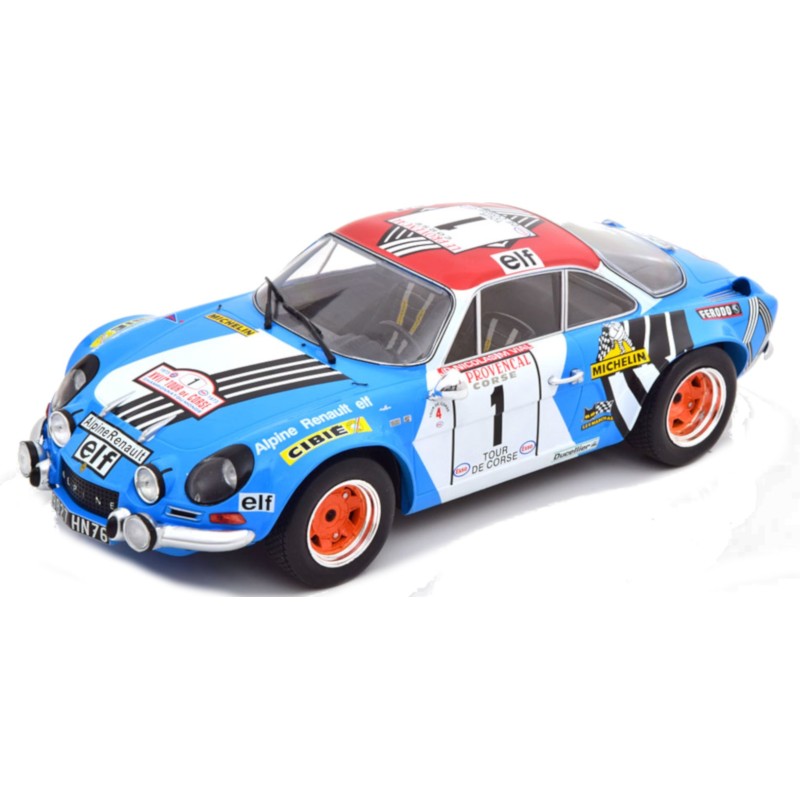 1/18 ALPINE A110 N°1 Tour de Corse 1973 ALPINE