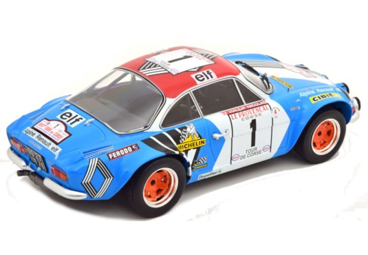 1/18 ALPINE A110 N°1 Tour de Corse 1973 ALPINE