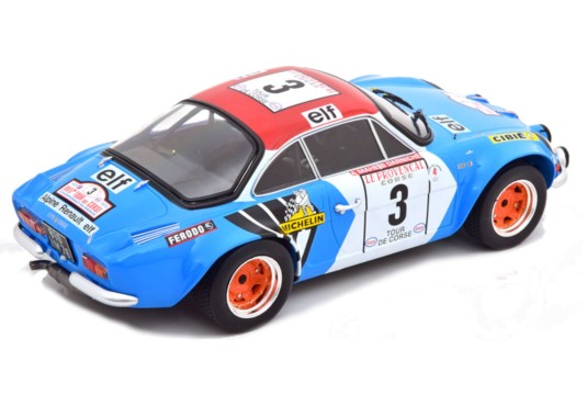 1/18 ALPINE A110 N°3 Tour de Corse 1973 ALPINE