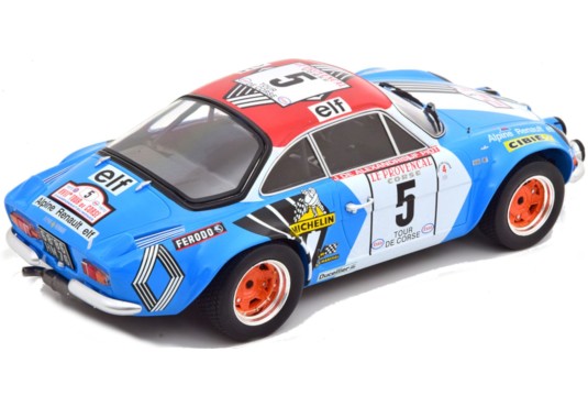 1/18 ALPINE A110 N°5 Tour de Corse 1973 ALPINE