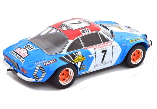 1/18 ALPINE A110 N°7 Tour de Corse 1973 ALPINE