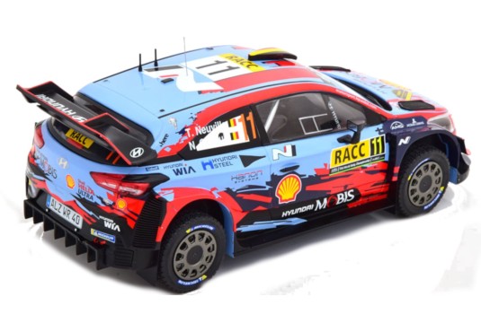 1/18 HYUNDAI I20 WRC N°11 Rallye Catalogne 2019 HYUNDAI