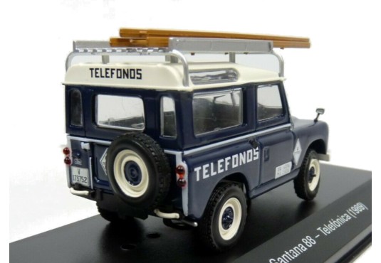 1/43 LAND ROVER Santana 88 "Telefonos" 1989 LAND ROVER