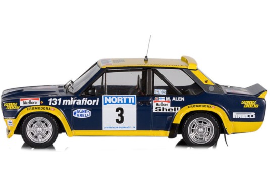 1/43 FIAT 131 Abarth N°3 Rallye 1000 Lakes 1976 FIAT