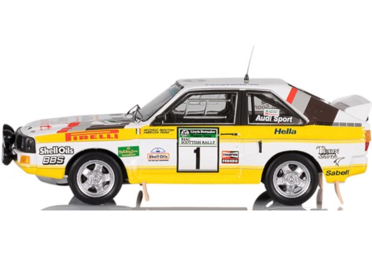 1/43 AUDI Sport Quattro N°1 Rallye Scottish 1985 AUDI