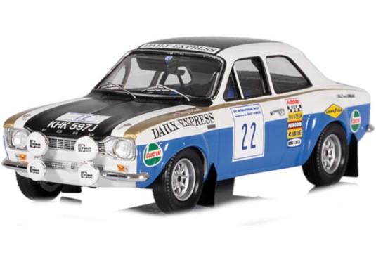 1/43 FORD Escort MK1 N°22 Rallye RAC 1970 FORD