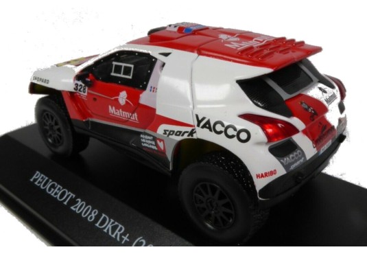 1/43 PEUGEOT 2008 DKR N°328 Dakar 2016 PEUGEOT