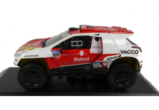 1/43 PEUGEOT 2008 DKR N°328 Dakar 2016 PEUGEOT