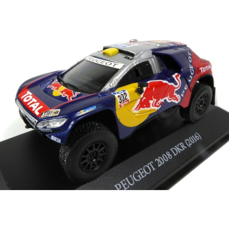 Miniature 1/43 PEUGEOT 2008 DKR N°302 Dakar 2016 I RS Automobiles