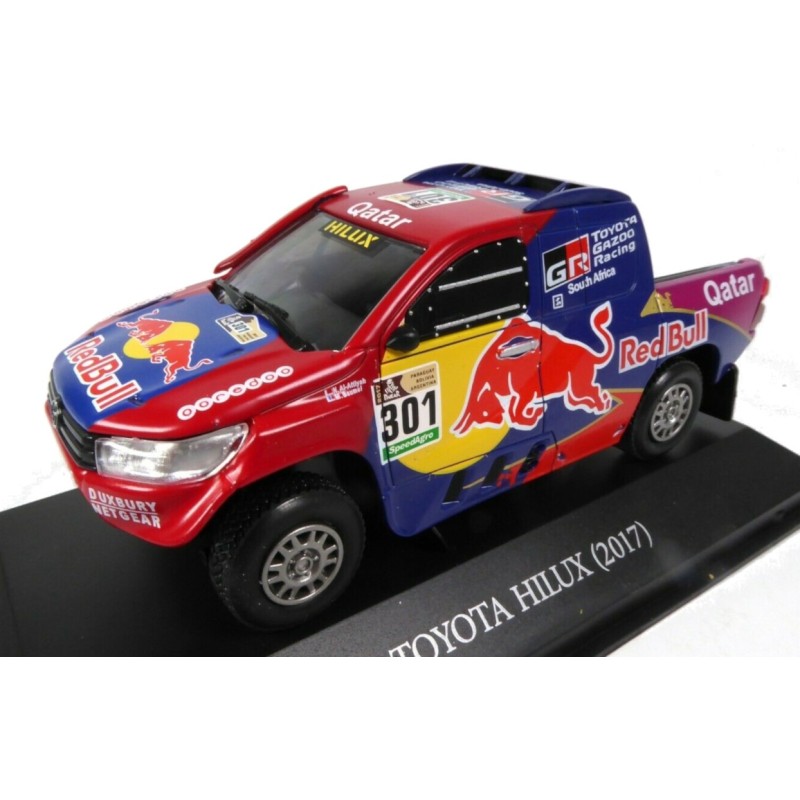 1/43 TOYOTA Hilux N°301 Dakar 2017 TOYOTA 1/43 TOYOTA Hilux N°301 Dakar 2017 TOYOTA