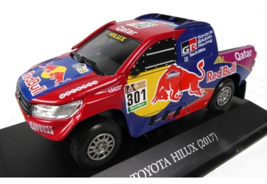 1/43 TOYOTA Hilux N°301 Dakar 2017 TOYOTA