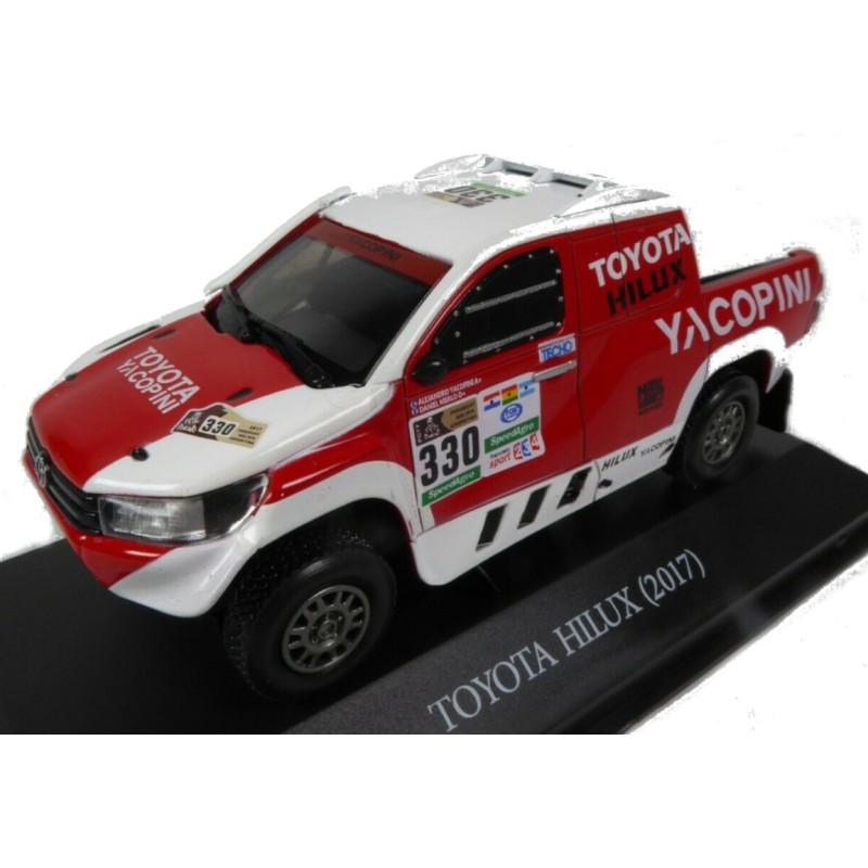 1/43 TOYOTA Hilux N°330 Dakar 2017 TOYOTA 1/43 TOYOTA Hilux N°330 Dakar 2017 TOYOTA