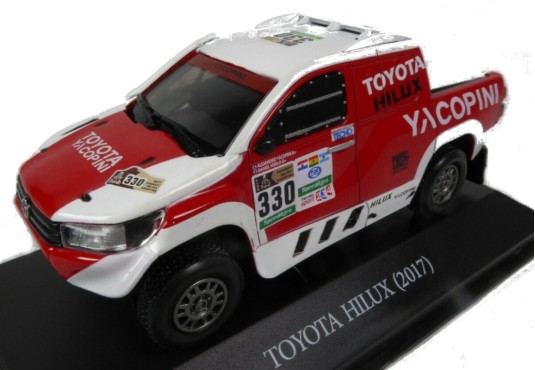 1/43 TOYOTA Hilux N°330 Dakar 2017 TOYOTA