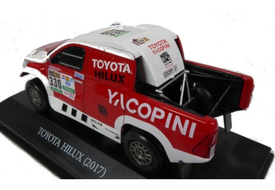 1/43 TOYOTA Hilux N°330 Dakar 2017 TOYOTA