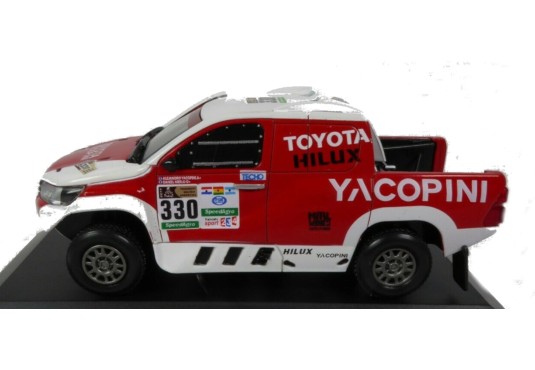 1/43 TOYOTA Hilux N°330 Dakar 2017 TOYOTA