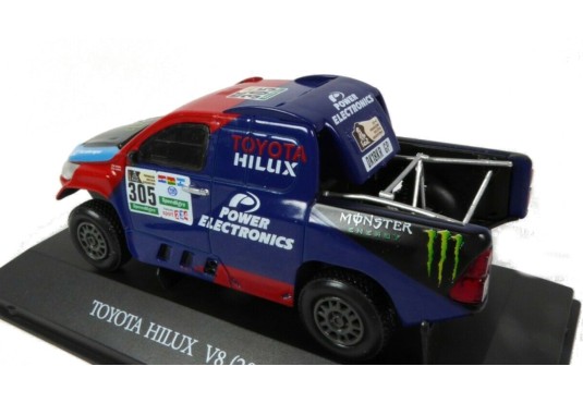 1/43 TOYOTA Hilux V8 N°305 Dakar 2017 TOYOTA