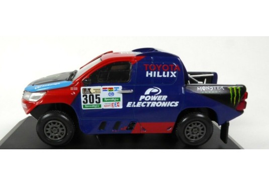 1/43 TOYOTA Hilux V8 N°305 Dakar 2017 TOYOTA