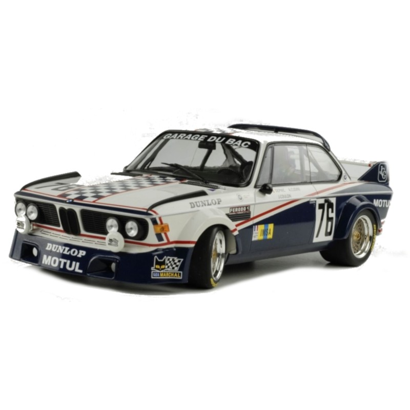 1/18 BMW 3.0 CSL N°76 Le Mans 1977 BMW