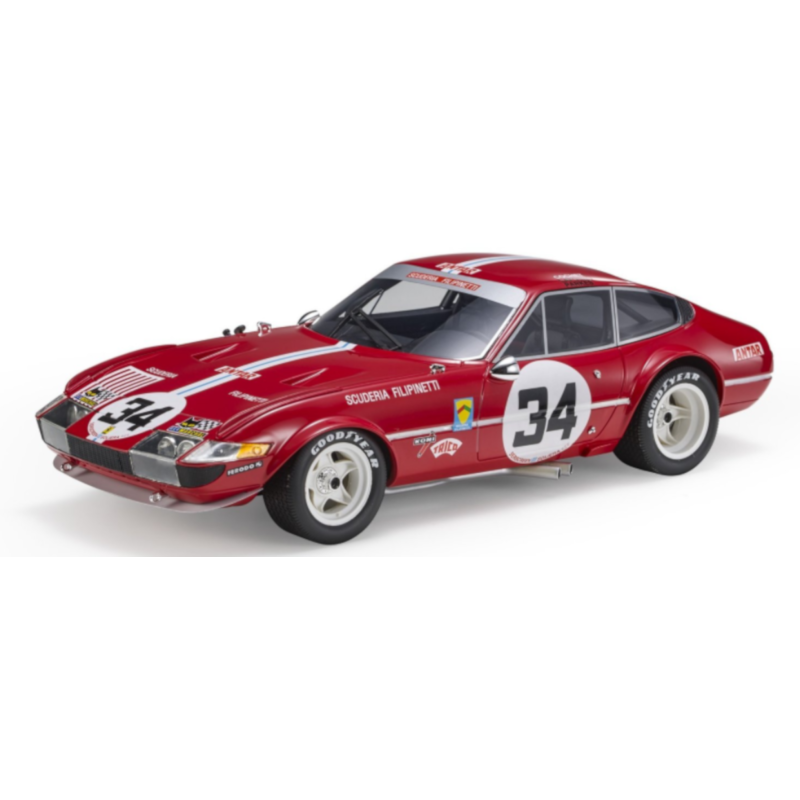 1/18 FERRARI 365 GTB 4 N°34 Le Mans 1972 FERRARI 1/18 FERRARI 365 GTB 4 N°34 Le Mans 1972 FERRARI