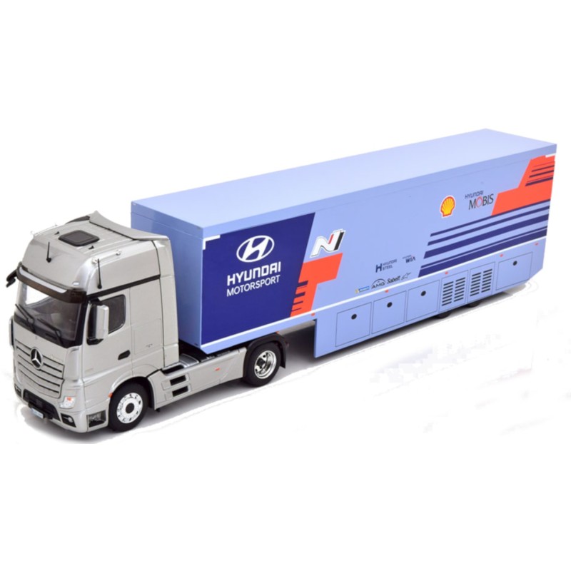 1/43 MERCEDES Actros MP4 "HYUNDAI MOTORSPORT" 2019 MERCEDES 1/43 MERCEDES Actros MP4 "HYUNDAI MOTORSPORT" 2019 MERCEDES