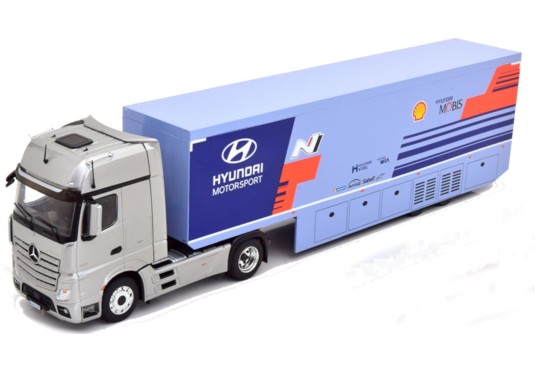 1/43 MERCEDES Actros MP4 "HYUNDAI MOTORSPORT" 2019 MERCEDES