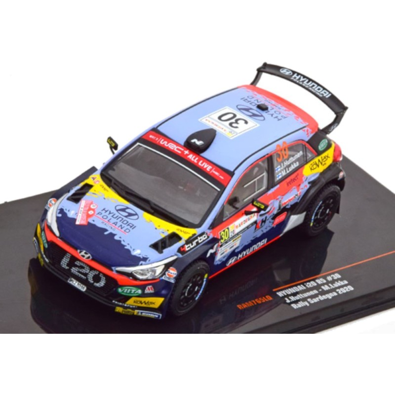 1/43 HYUNDAI I20 R5 N°30 Rallye Sardaigne 2020 HYUNDAI