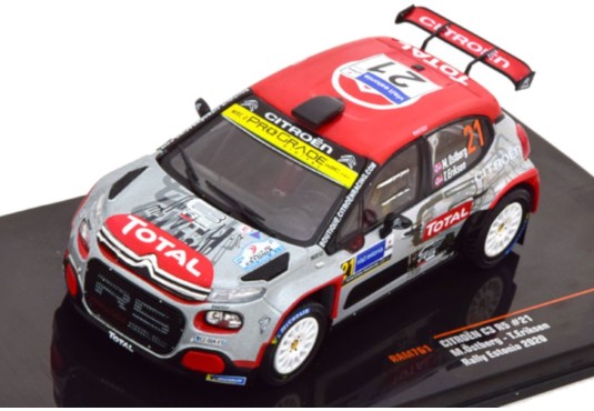 1/43 CITROEN C3 R5 N°21 Rallye Estonie 2020 CITROEN