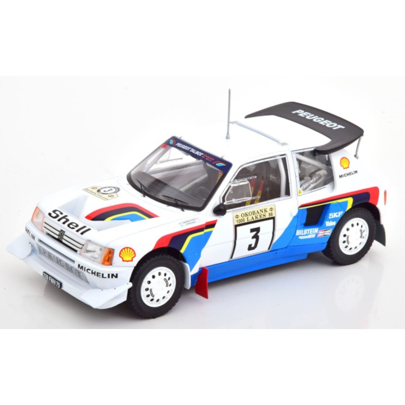 1/24 PEUGEOT 205 T16 Evo2 N°3 Rallye 1000 Lakes 1986 PEUGEOT