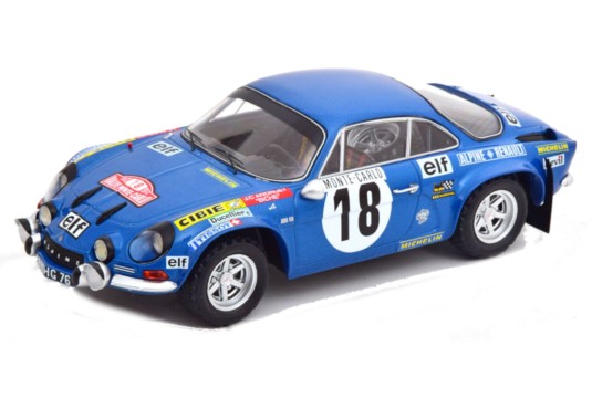 1/24 ALPINE A110 N°18 Monte Carlo 1973 ALPINE