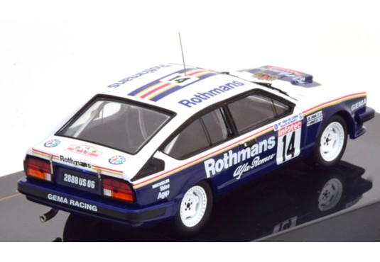 1/43 ALFA ROMEO GTV6 N°14 Tour de Corse 1986 ALFA ROMEO