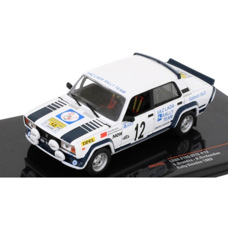 1/43 LADA 2105 VFTS N°12 Rallye Suède 1983 LADA 1/43 LADA 2105 VFTS N°12 Rallye Suède 1983 LADA