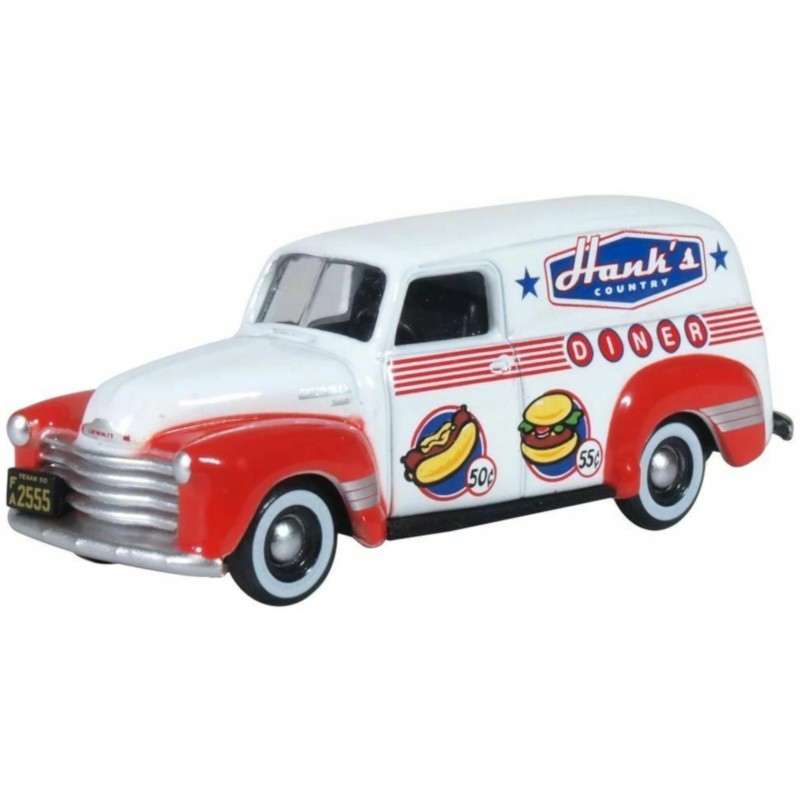 1/87 CHEVROLET Panel "Hanks Country Diner" CHEVROLET 1/87 CHEVROLET Panel "Hanks Country Diner" CHEVROLET