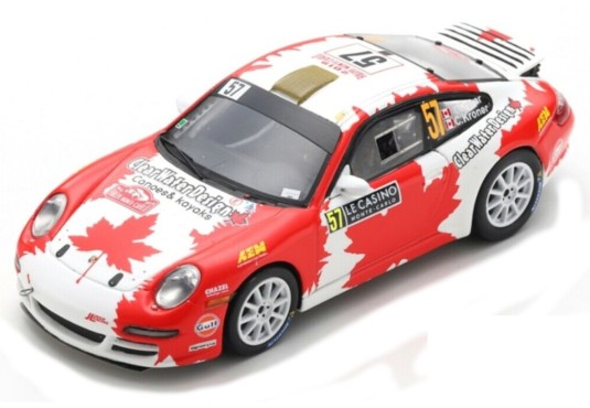 1/43 PORSCHE 997 Carrera RGT N°57 Monte Carlo 2019 PORSCHE