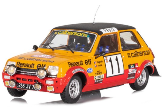 1/43 RENAULT 5 Alpine N°11 Monte Carlo 1979 RENAULT