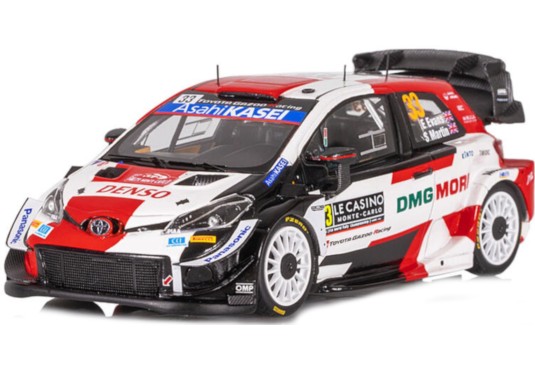 1/43 TOYOTA Yaris WRC N°33 Monte Carlo 2021 TOYOTA