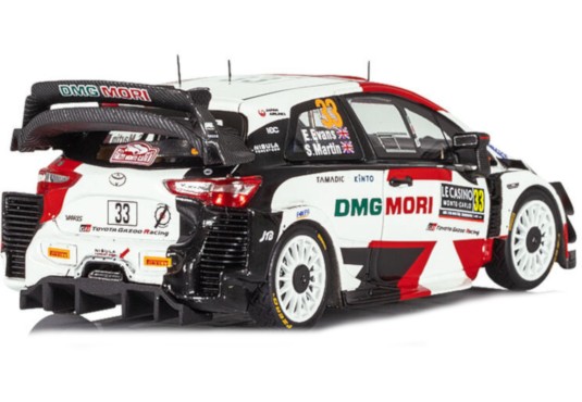 1/43 TOYOTA Yaris WRC N°33 Monte Carlo 2021 TOYOTA