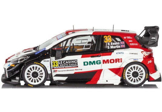 1/43 TOYOTA Yaris WRC N°33 Monte Carlo 2021 TOYOTA